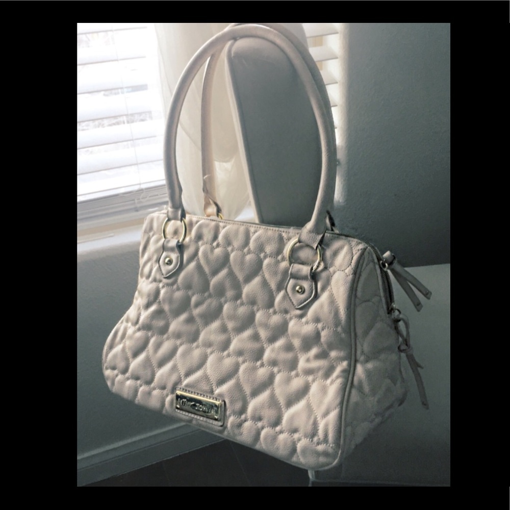 Betsey Johnson Cream Purse